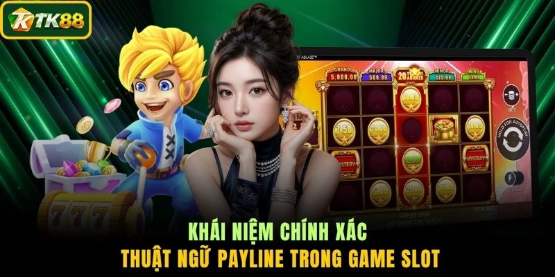 Khái niệm chính xác thuật ngữ Payline trong game slot